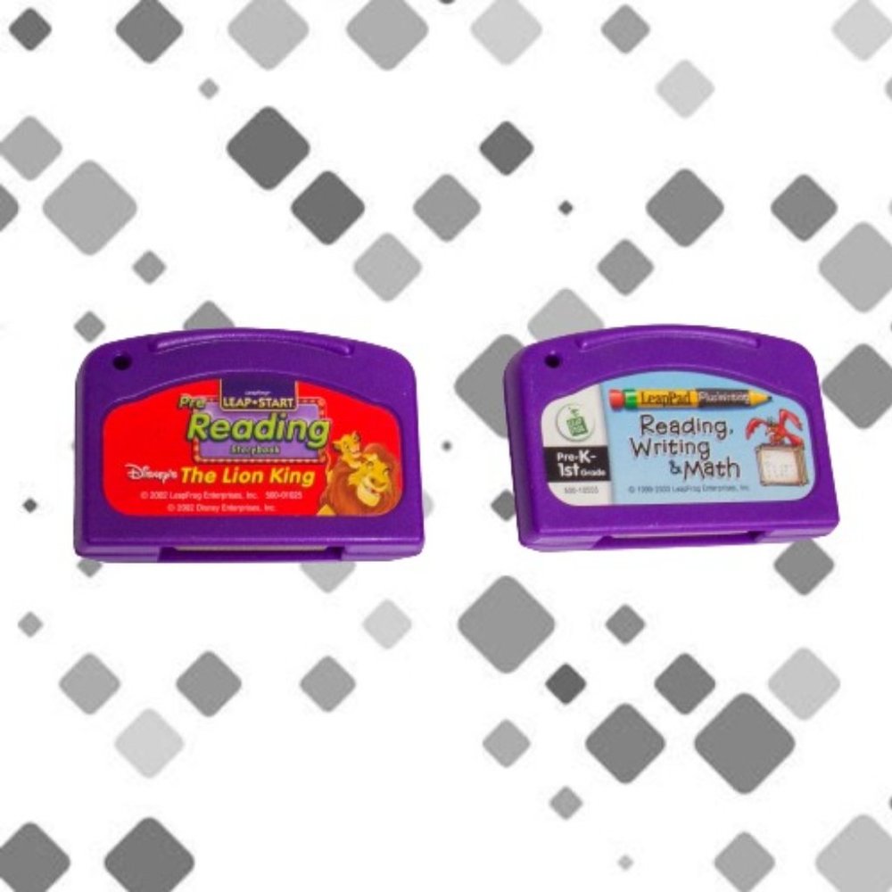 Two Leapfrog LeapPad Cartridges